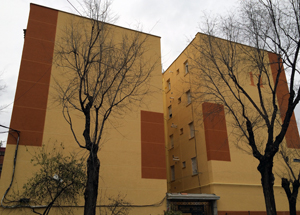 Edificio rehabilitado con aislamiento térmico de fachadas subvencionado