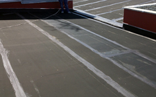 Cubierta no transitable lámina de caucho EPDM